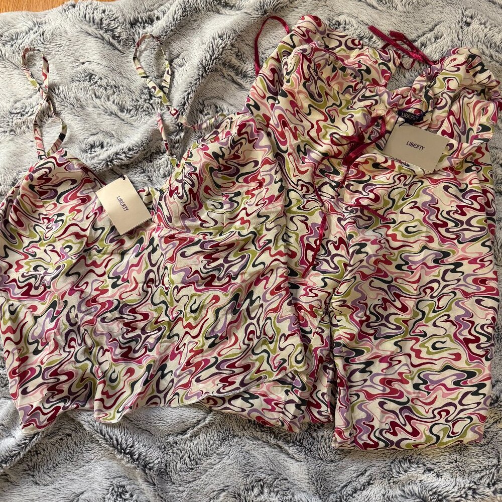 Liberty two-piece pajama set (new with tags, size XL)